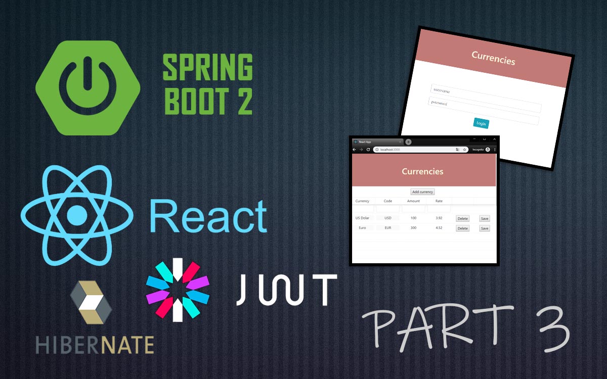 react and spring security